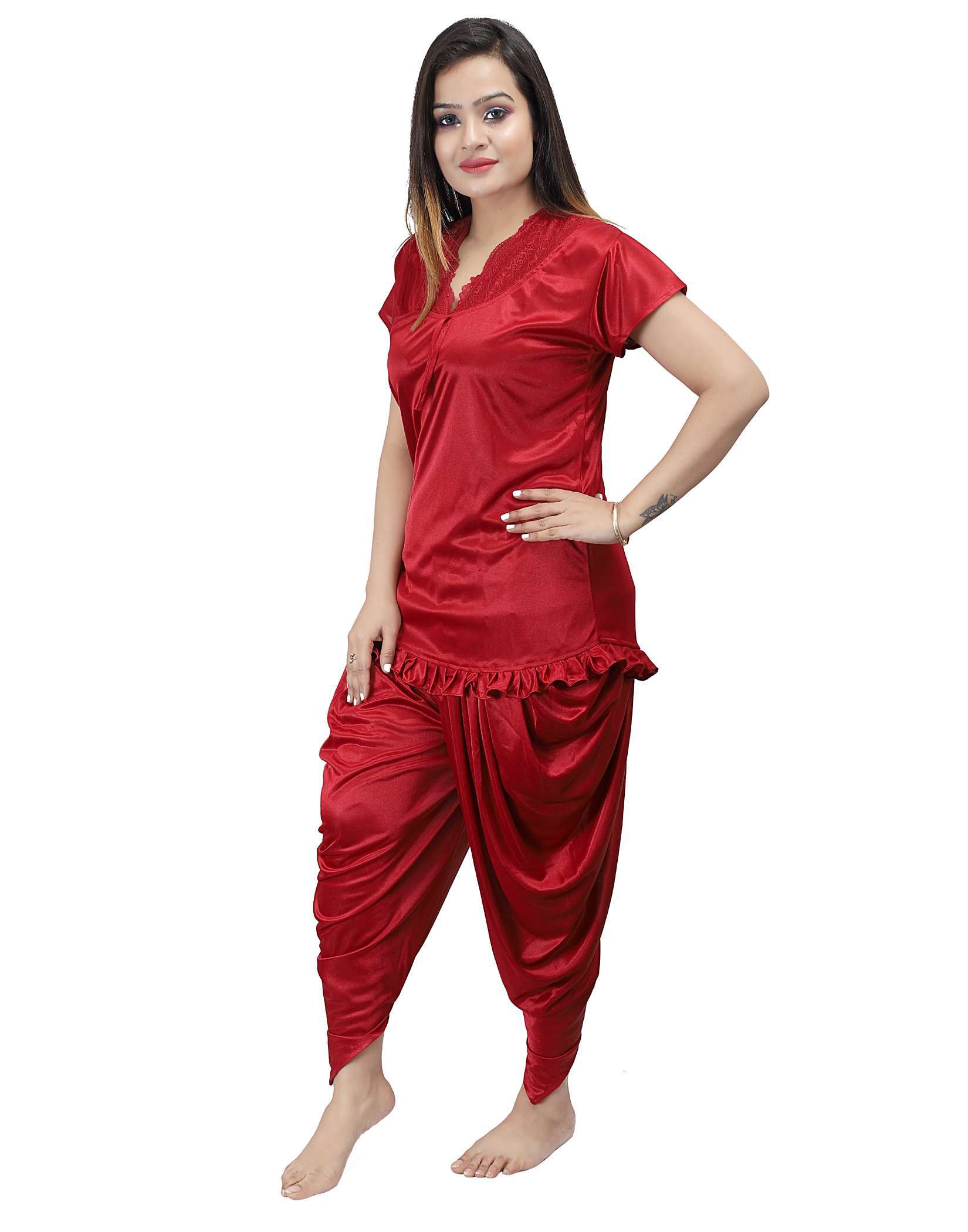 Festival Wear And Party Wear Lovely Turquoise Cotton Satin Patiala Suit at  Rs 1150 in Surat