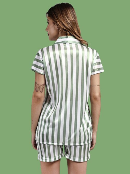green & WHITE NIGHTWEAR