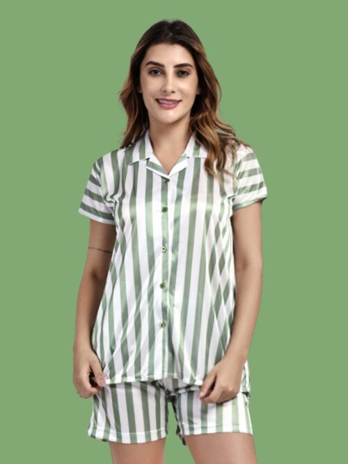 ansh collection strip ni sleepwear