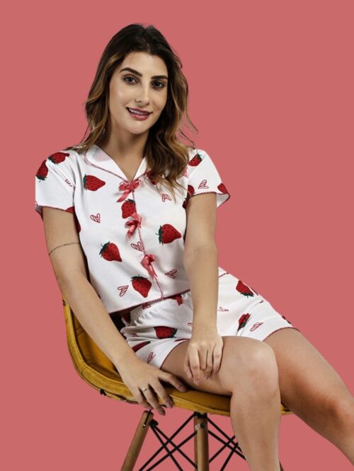 strawberry nightsuit