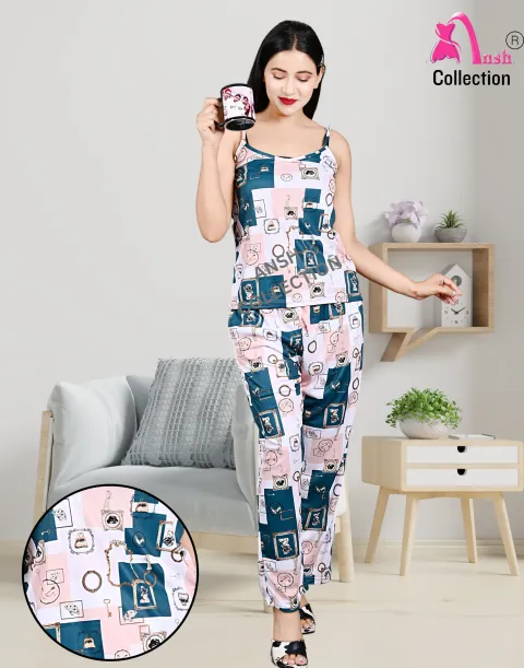 Buy At Just 299 Hosiery Cotton Night Suit Ladies Online Buy At Just 299 Hosiery Cotton Night Suit Ladies Online