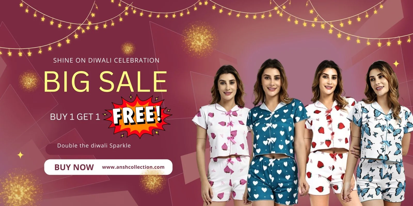 diwali sale nightwear